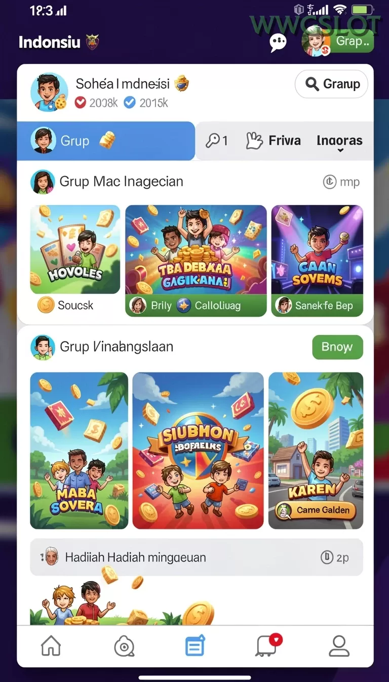 Cuplikan layar ROKOKBET — pengaturan akun
